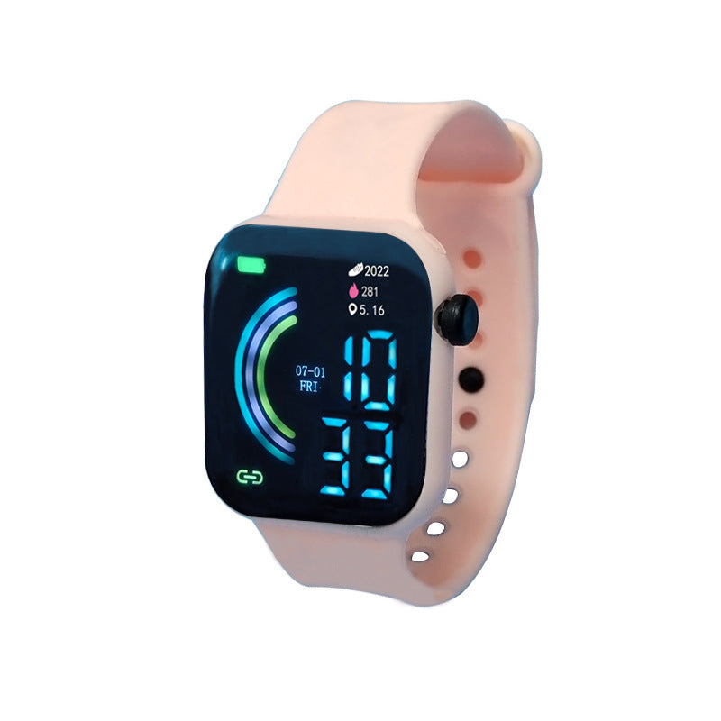 Student Couple Sports Led Watch
