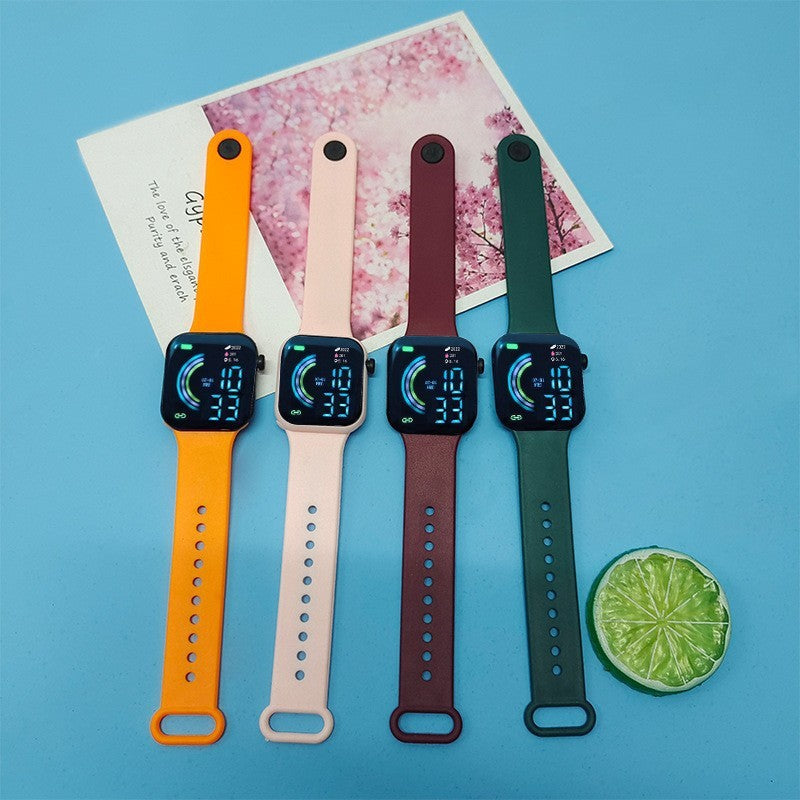 Student Couple Sports Led Watch