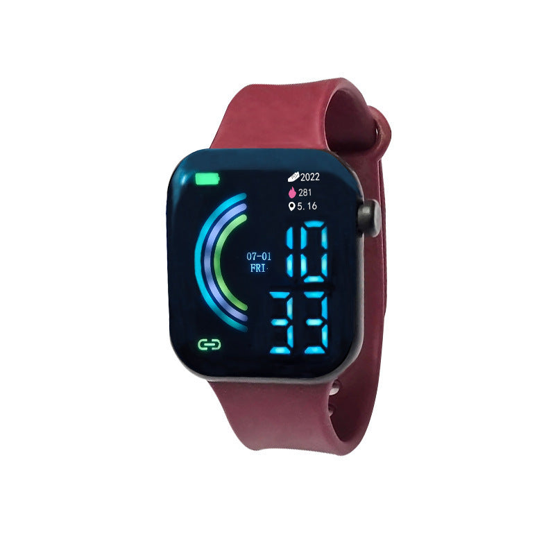 Student Couple Sports Led Watch