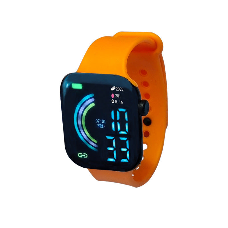Student Couple Sports Led Watch